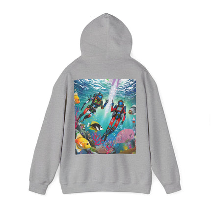 FBI Robot Dive Team – Heavy Blend™ Hooded Sweatshirt