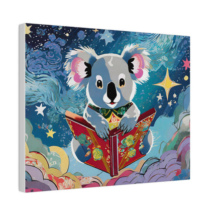 Cute Koala Matte Canvas, Stretched, 0.75"