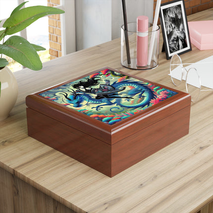 Mystic Guardian of the Sky Jewelry Box