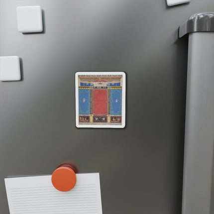 Columns with a Pair of Swans Die-Cut Magnets (5 Sizes)