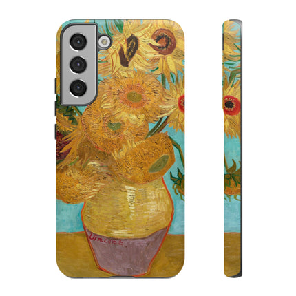 Vase with Twelve Sunflowers by Vincent Van Gogh Phone Cases