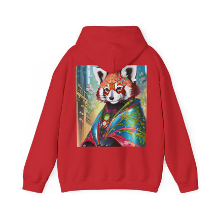 Cybernetic Red Panda – Heavy Blend™ Hooded Sweatshirt