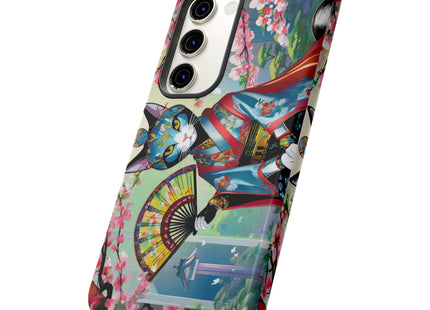Cyberpunk Geisha Phone Cases