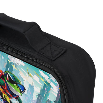 Cyberpunk Frog Lunch Bag