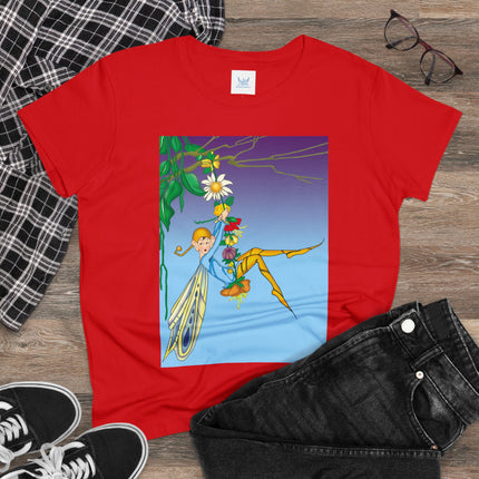 A Fairy’s Delight Women's Midweight Cotton Tee