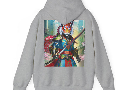 Cyberpunk Samurai Tiger – Heavy Blend™ Hooded Sweatshirt