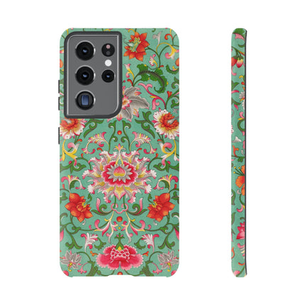 Colorful Floral Pattern by Owen Jones Phone Cases