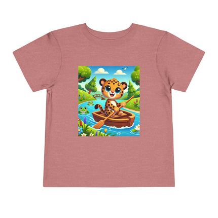 Little Explorer on the River Toddler Short Sleeve Tee