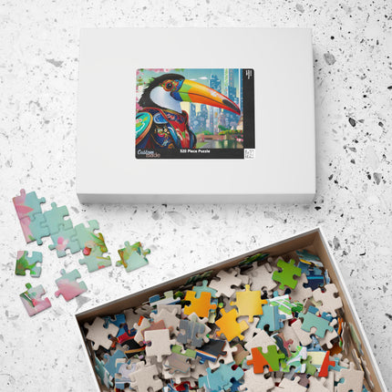 Cyber Toucan Chic Puzzle (110, 252, 520, 1014-piece)