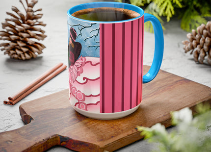 Winter Rose Empress Colorful Mugs (11oz, 15oz)