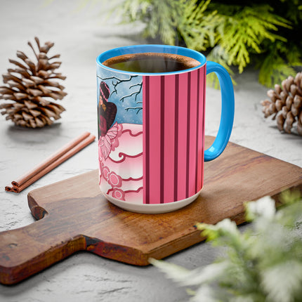 Winter Rose Empress Colorful Mugs (11oz, 15oz)
