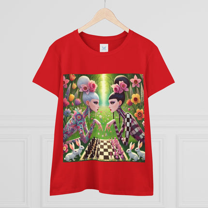 Spring Gambit: A Fairy’s Move Cotton Tee
