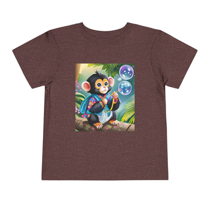 Bubble Magic in the Jungle Toddler Short Sleeve Tee