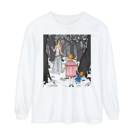 Fairy Tale Elegance Unisex Garment-dyed Long Sleeve T-Shirt