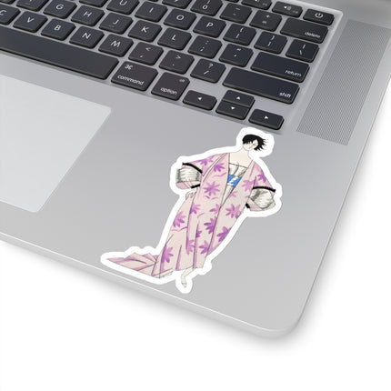 Hesitation–Déshabillé (Hesitation) by Charles Martin Kiss-Cut Stickers (4 Sizes)