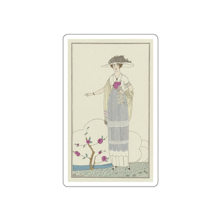 Robe de linon (Linen Dress) by Charles Martin Die-Cut Stickers (5 Stickers)