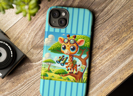 Giraffe Lookout Phone Cases