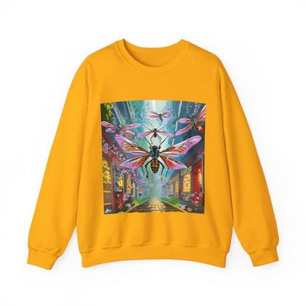 Neon Swarm Unisex Heavy Blend™ Crewneck Sweatshirt