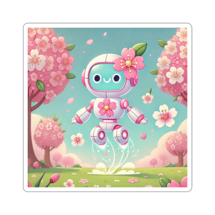 Sakura Sentinel Kiss-Cut Stickers (4 Sizes)