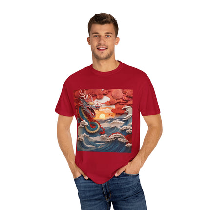 Emergence of the Dragon Unisex Garment-Dyed T-shirt