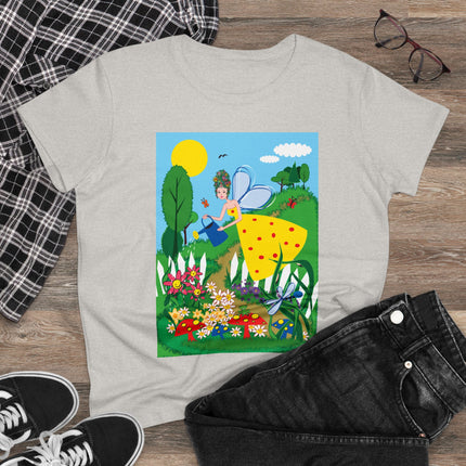 Garden Magic Women's Midweight Cotton Tee