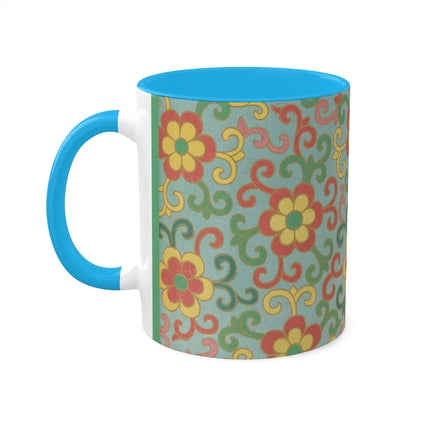 Examples of Chinese Ornament, Pl.09 by Owen Jones Colorful Mugs, 11oz