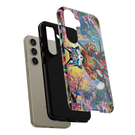 Cyberpunk Samurai Phone Cases