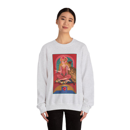 July & Ruby (from the Gem Series) by Sofia Chiostri Heavy Blend™ Crewneck Sweatshirt