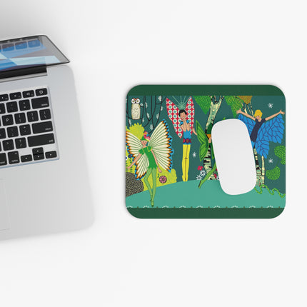 Enchanting Fairies of A Midsummer Night's Dream Mouse Pad, Rectangle