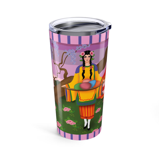 Elegance and Blooms Tumbler 20oz
