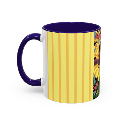 Enchanted Pansy Elegance Colorful Mugs (11oz, 15oz)