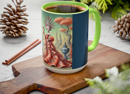 The Seahorse Court Colorful Mugs (11oz, 15oz)