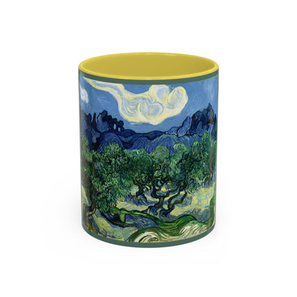 Olive Trees by Vincent Van Gogh Colorful Mugs (11oz, 15oz)