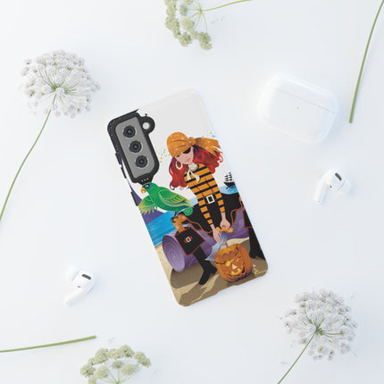 Moonlit Pirate Halloween Phone Cases