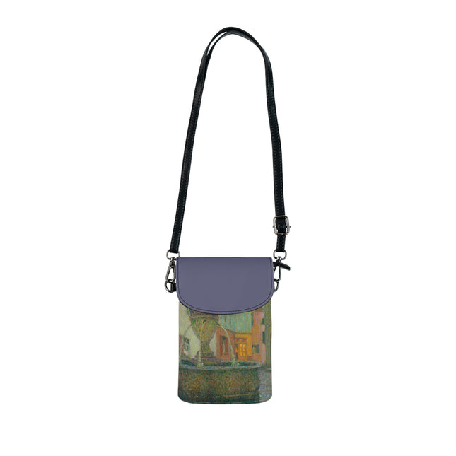La Fontaine, Saint-Paul De Vence by Henri Le Sidaner Cell Phone Wallet