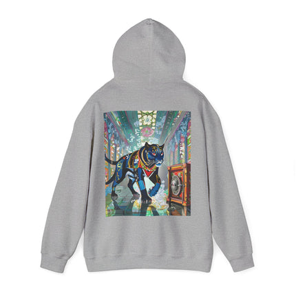 Cyber Panther’s Hunt – Heavy Blend™ Hooded Sweatshirt