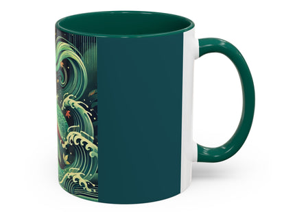 Mermaid Queen Rising from the Deep Colorful Mugs (11oz, 15oz)