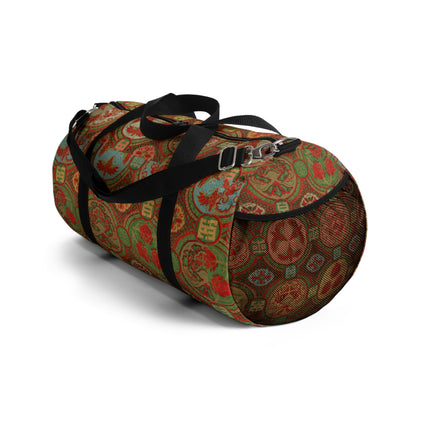 Japanese Fan Pattern II by G.A. Audsley Duffle Bag