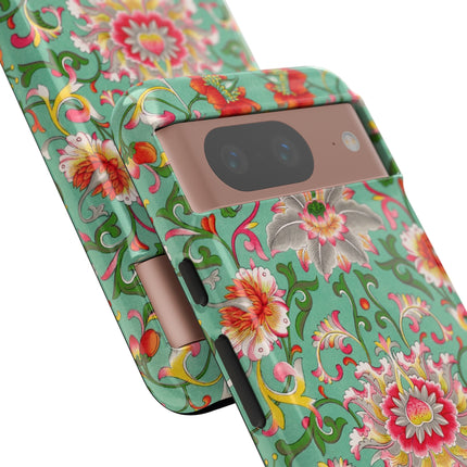 Colorful Floral Pattern by Owen Jones Phone Cases