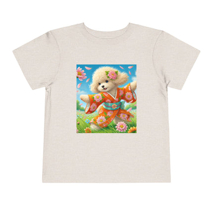 Chrysanthemum Meadow Play Toddler Short Sleeve Tee