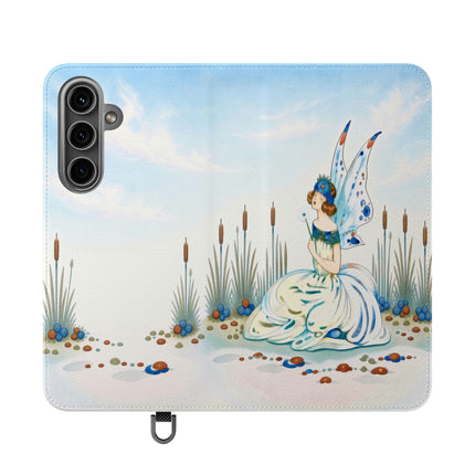 🧚🦋 The Jeweled Wing Fairy Flip Case – Art Deco Fairy Fantasy