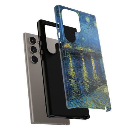 Starry Night Over the Rhone by Vincent Van Gogh Phone Cases