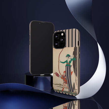 L'Arc Rouge by George Barbier Phone Cases