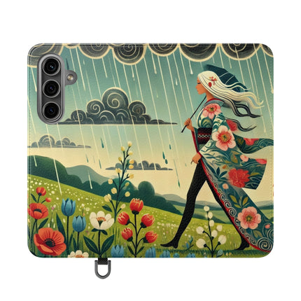 The Dragon Fairy’s Stride Flip Case – Grace, Strength & Mythic Adventure