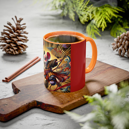 Theatrical Mouse on a Mission Colorful Mugs (11oz, 15oz)