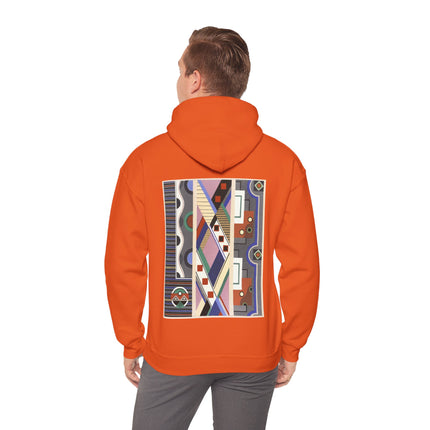 Collection decors et couleurs Pl.19 by Georges Valmier Heavy Blend™ Hooded Sweatshirt