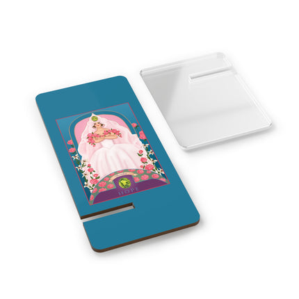 August & Peridot (from the Gem Series) by Sofia Chiostri Mobile Display Stand for Smartphones