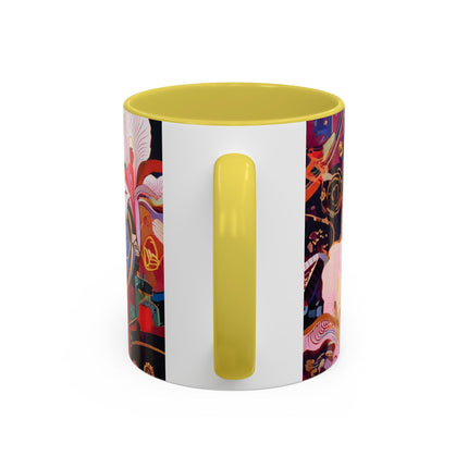 Ethereal Irises Colorful Mugs (11oz, 15oz)