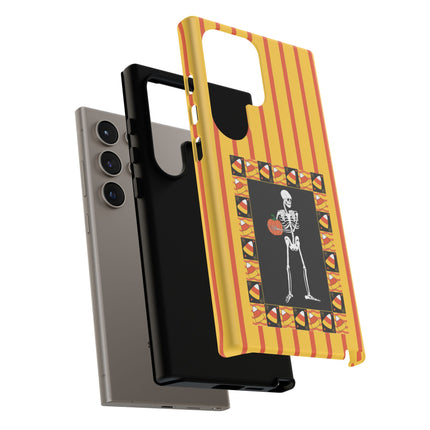Candy Corn Skeleton Phone Cases