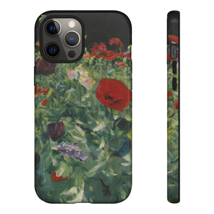Poppies (A Study of Poppies for Carnation, Lily, Lily, Rose) by John Singer Sargent Phone Cases